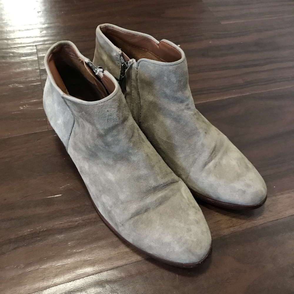 Suede Booties